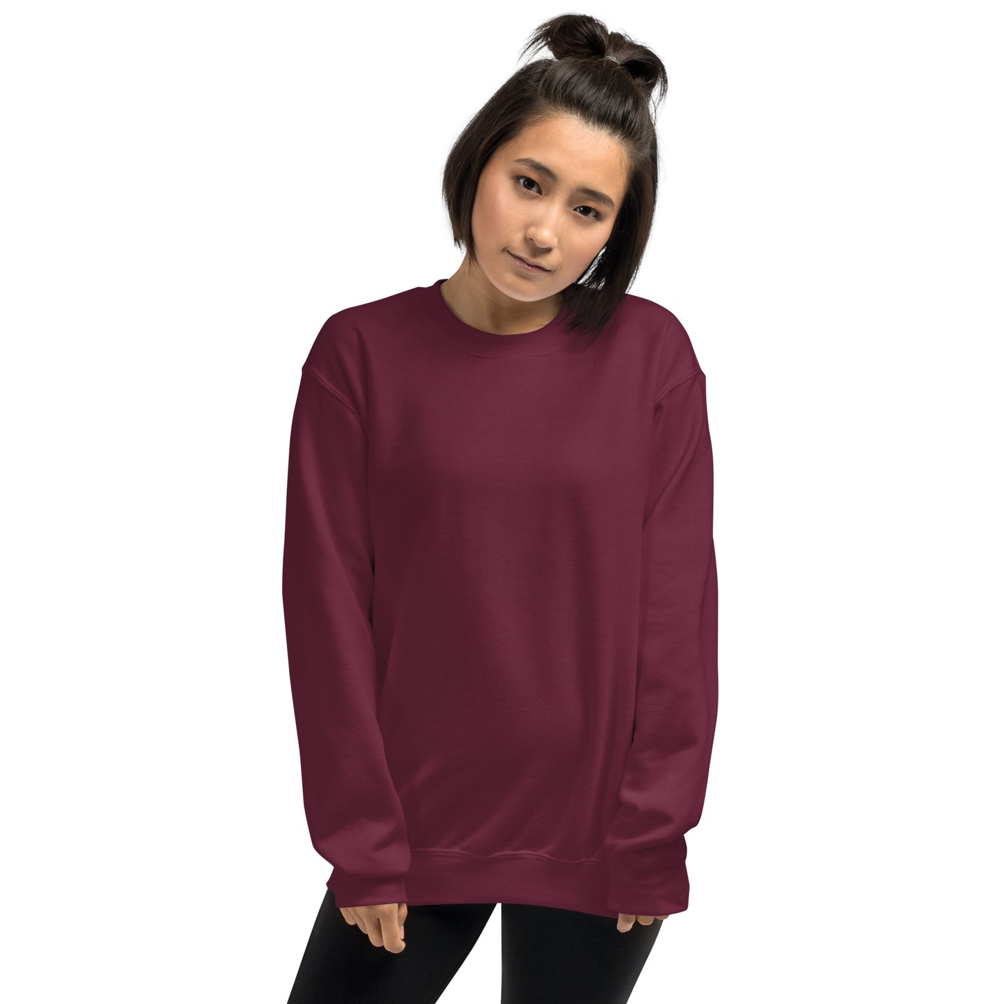 THE FOREVER MAEVE CREW Unisex Sweatshirt | Back Print | Off White
