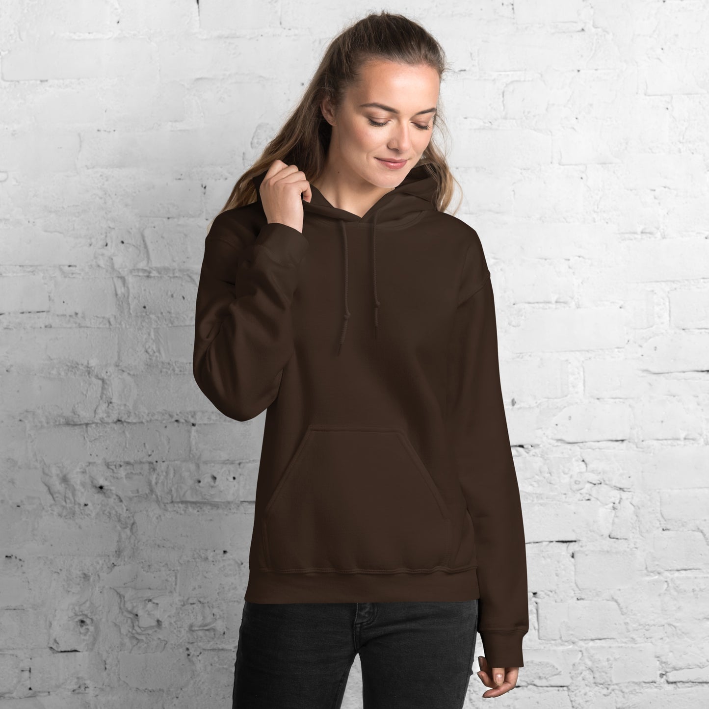 THE FOREVER MAEVE CREW | Unisex Hoodie | Back Print | Off White