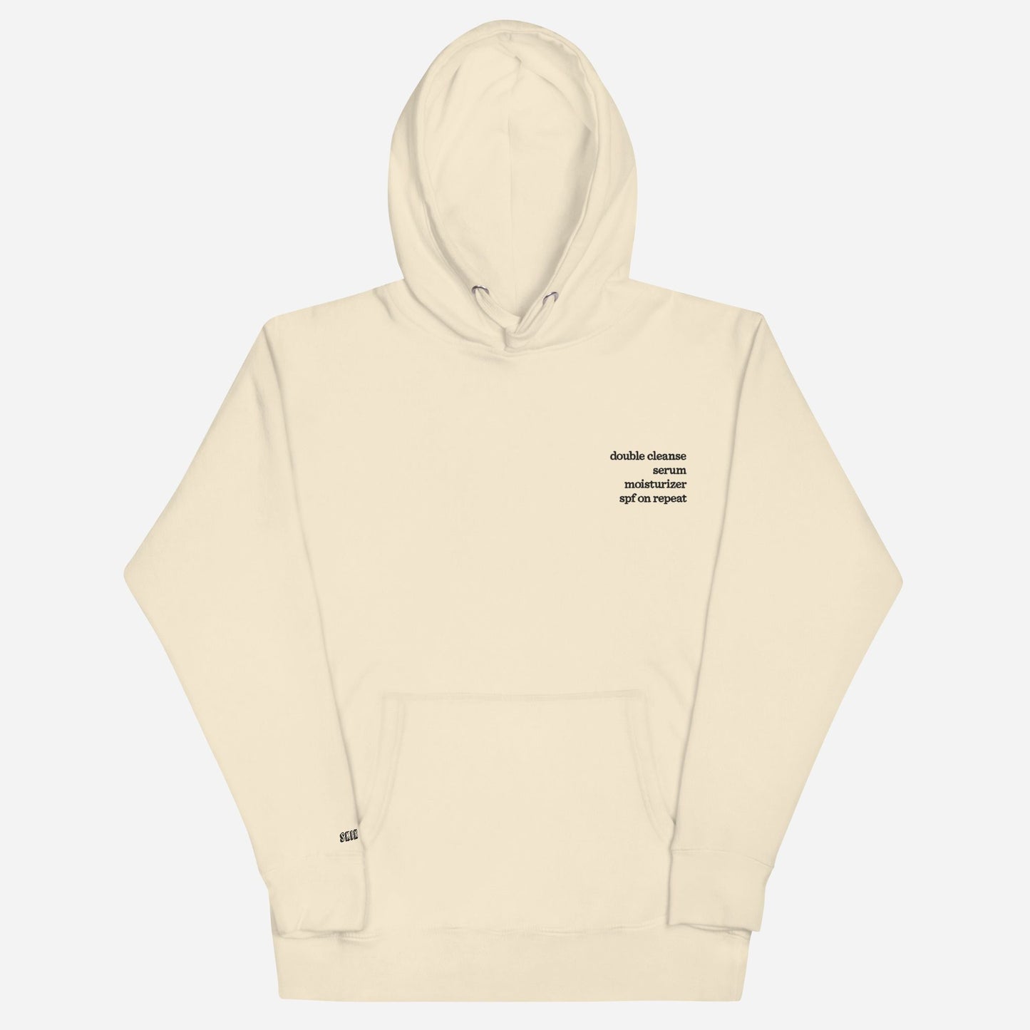 SH Routine Unisex Hoodie | Left Chest & Right Wrist Embroidery | Black Thread