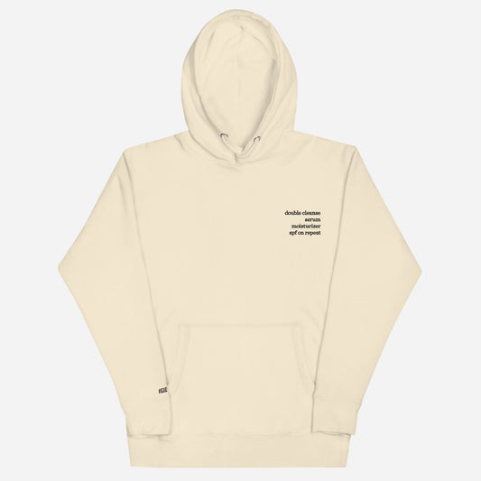 SH Routine Unisex Hoodie | Left Chest & Right Wrist Embroidery | Black Thread