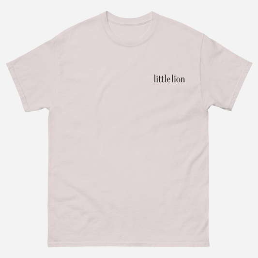 CLASSIC Unisex classic tee | Left Chest Embroidery | Black Thread