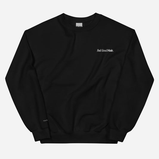 FJ Feel Good Hair Urban sweatshirt | Left Chest & Right Wrist Embroidery | White Thread