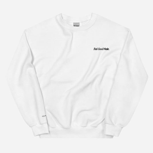 FJ Feel Good Hair Urban sweatshirt | Left Chest & Right Wrist Embroidery | Black Thread