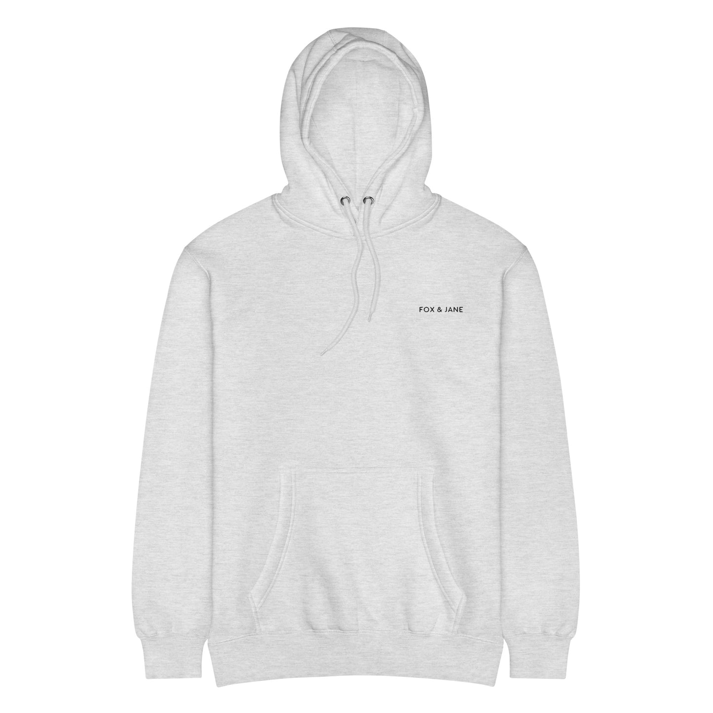 FJ CLASSIC Unisex premium mid-weight hoodie | Left Chest Embroidery | Black Thread