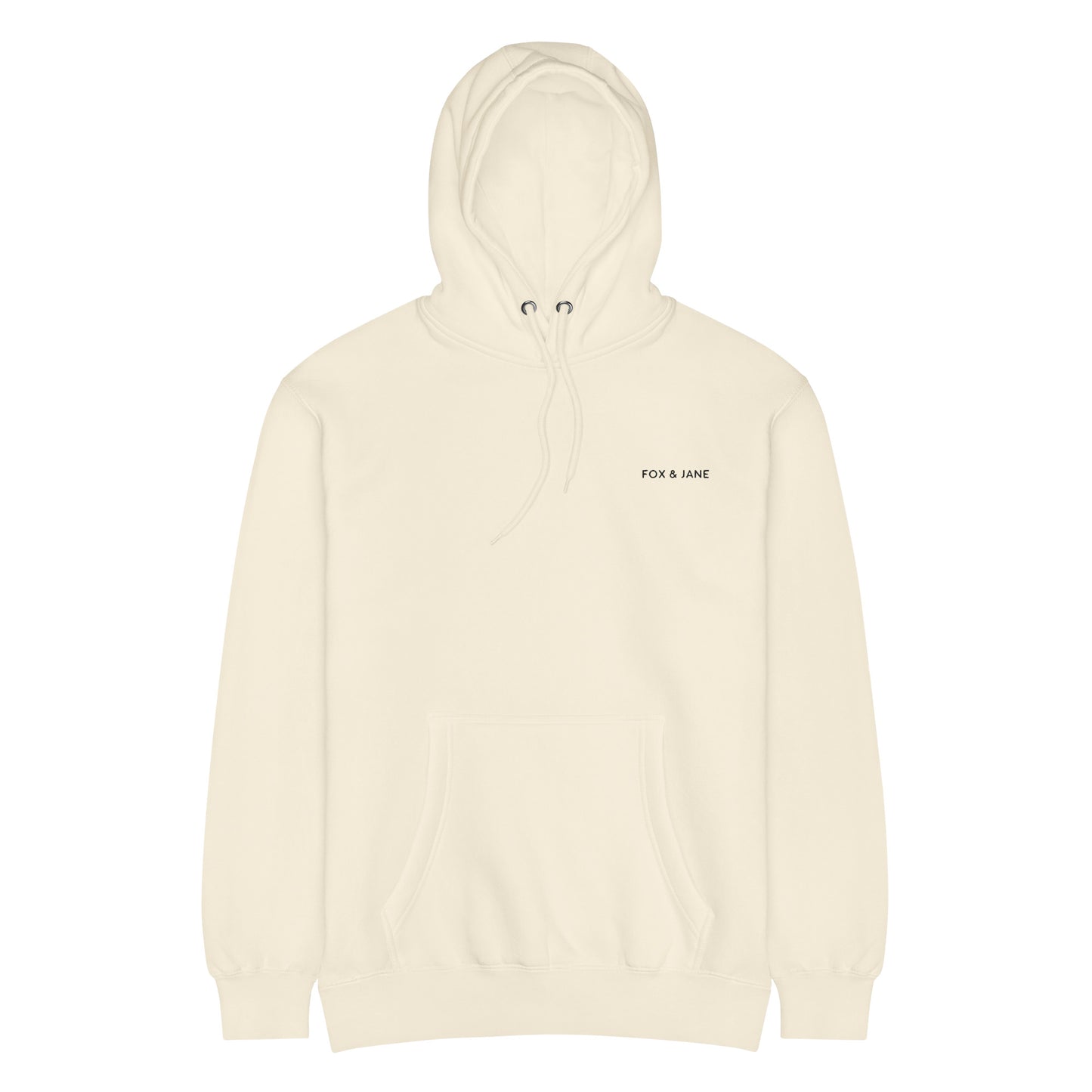 FJ CLASSIC Unisex premium mid-weight hoodie | Left Chest Embroidery | Black Thread