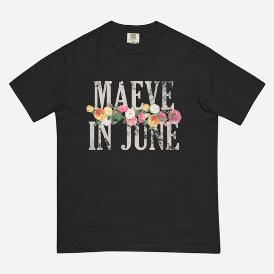 MAEVE N' ROSES Unisex garment-dyed heavyweight t-shirt | Front Print | Off White/Multi