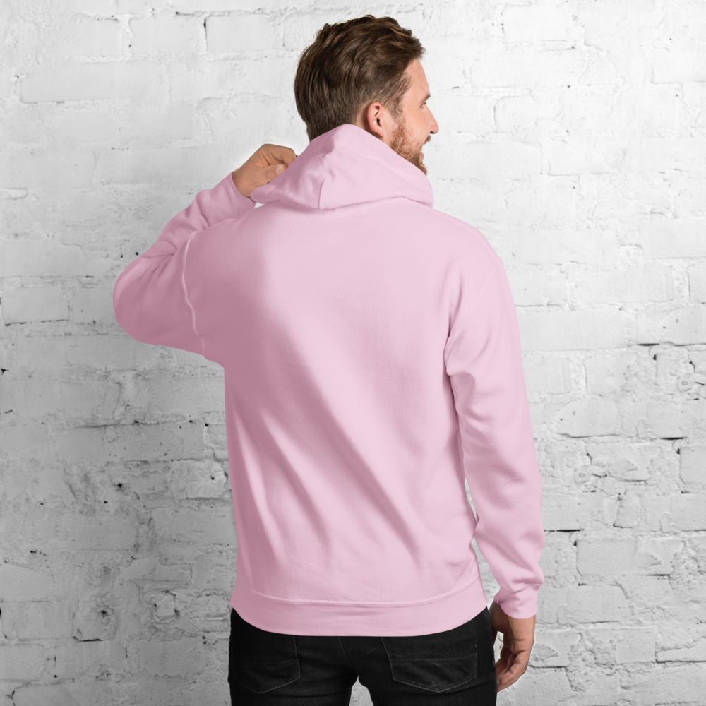 BEAUTY, BUT MAKE IT CHILL Unisex Hoodie | Center Chest Embroidery | Hot Pink Thread